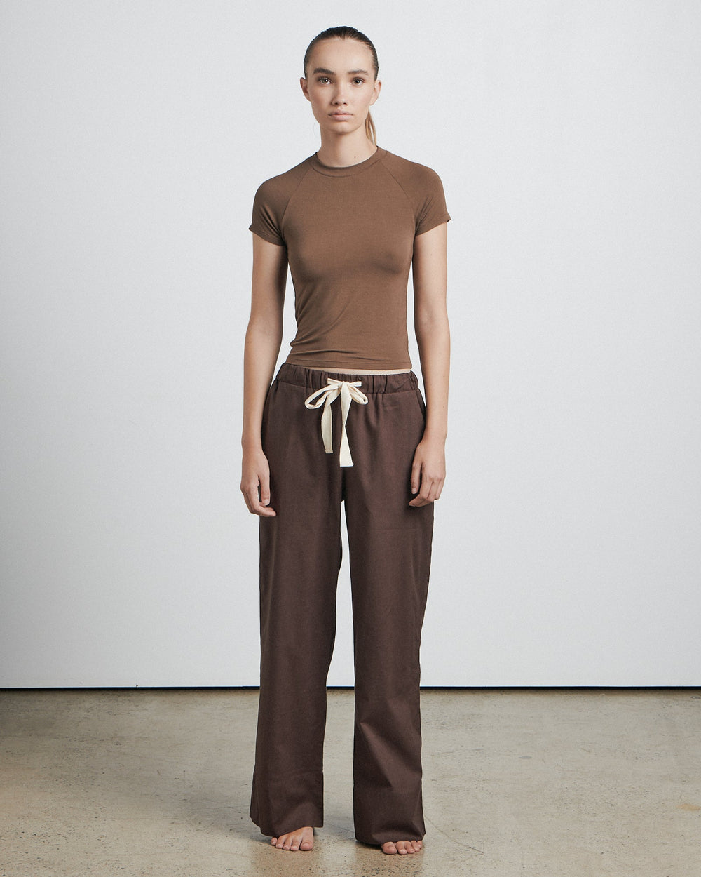 The Mid Rise Drawercord Pant